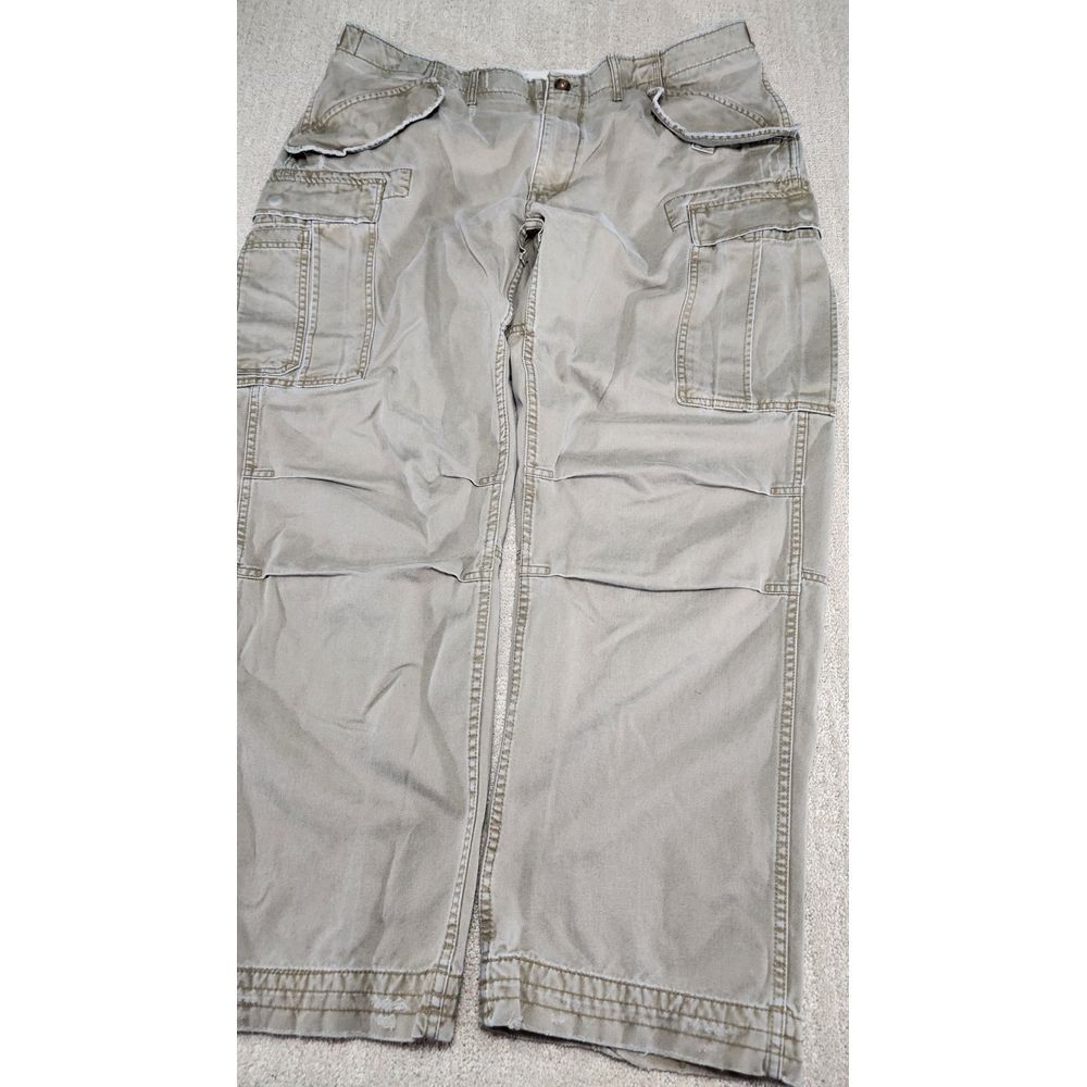 Vintage Ralph Lauren Cargo Pants Men 38x31 *READ Baggy Paratrooper Military - Picture 3 of 14